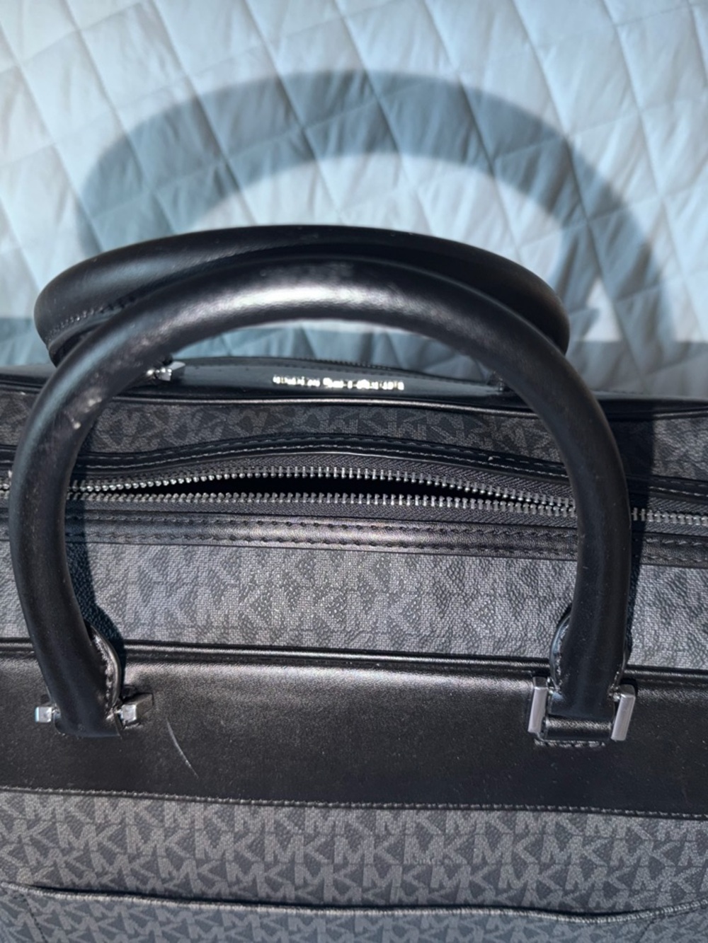 Michael Kors Black Monogram travel bag - Picture 7 of 11